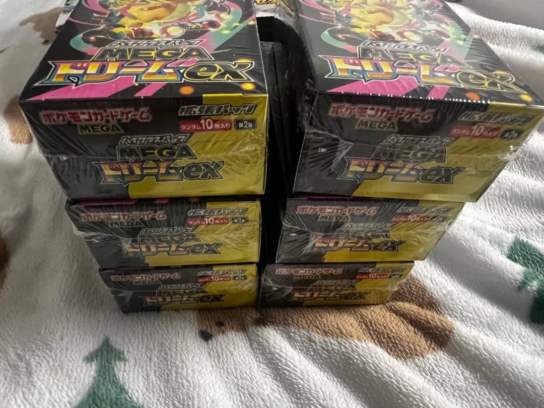 H*S様 MEGAドリームexシュリンク付き6BOX＆メガシンフォニアポケモンセ