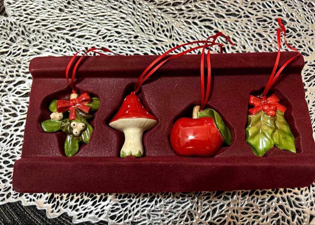 【新品】❤︎希少❤︎ヴィレロイ&ボッホ★クリスマスオーナメント★4個セット