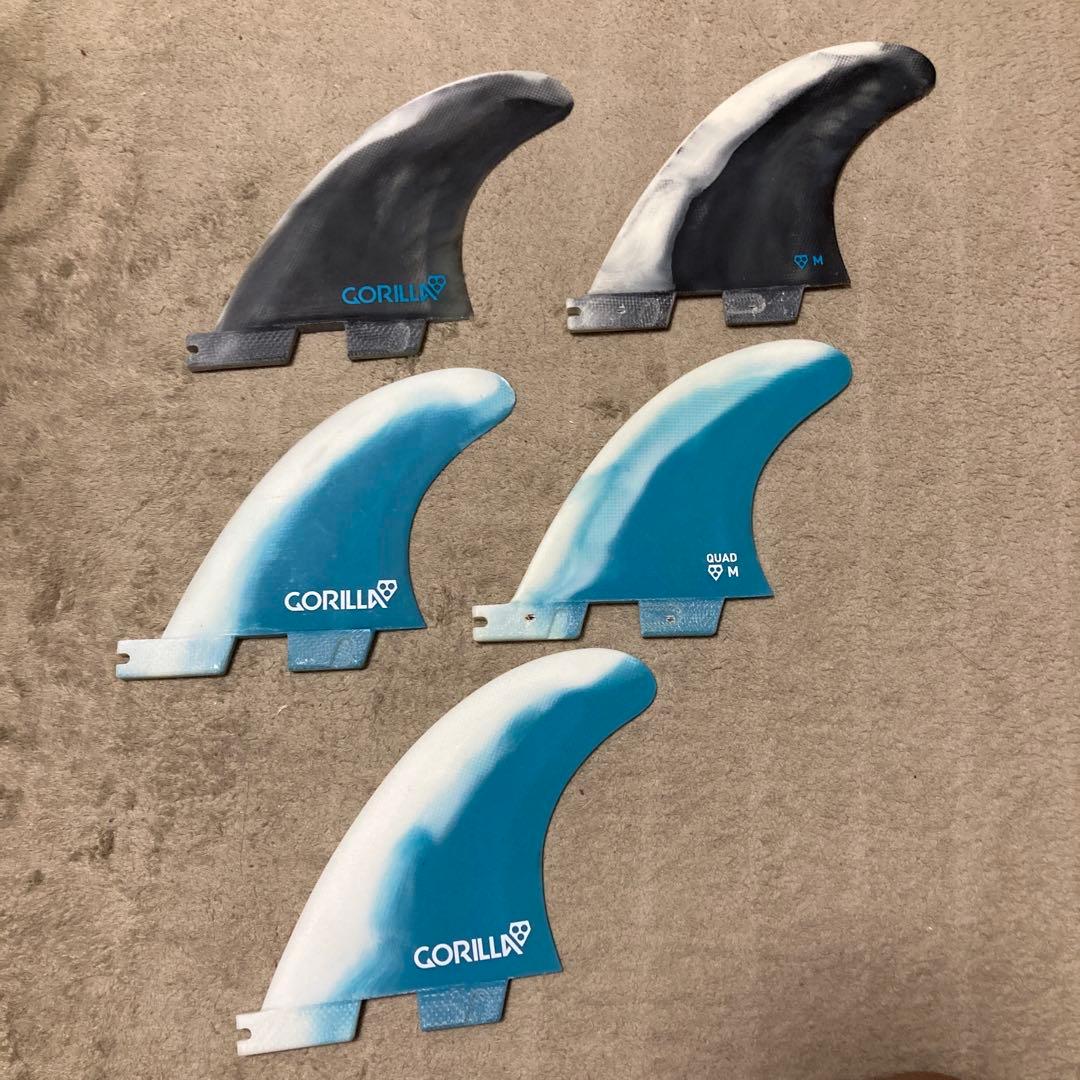 tolucky！ FCSⅡ gorilla fin 5FIN Ｍサイズ