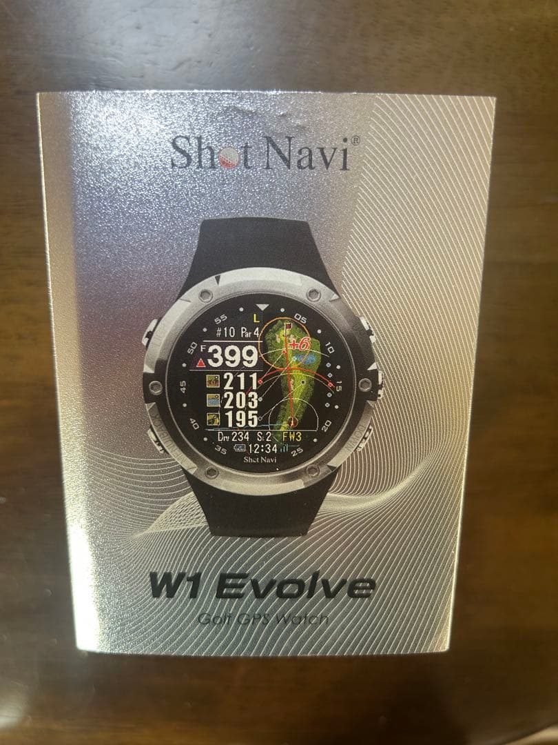 ゴルフウォッチ　ShotNavi W1 Evolve GPSナビ