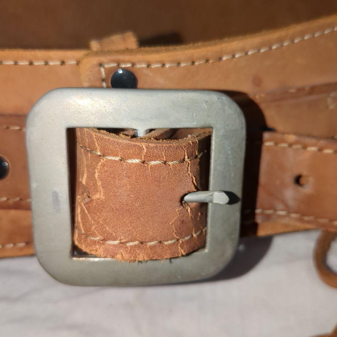 ウエスタンガンベルト　2丁拳銃アキンボスタイル　本革レザーホルスター　saa