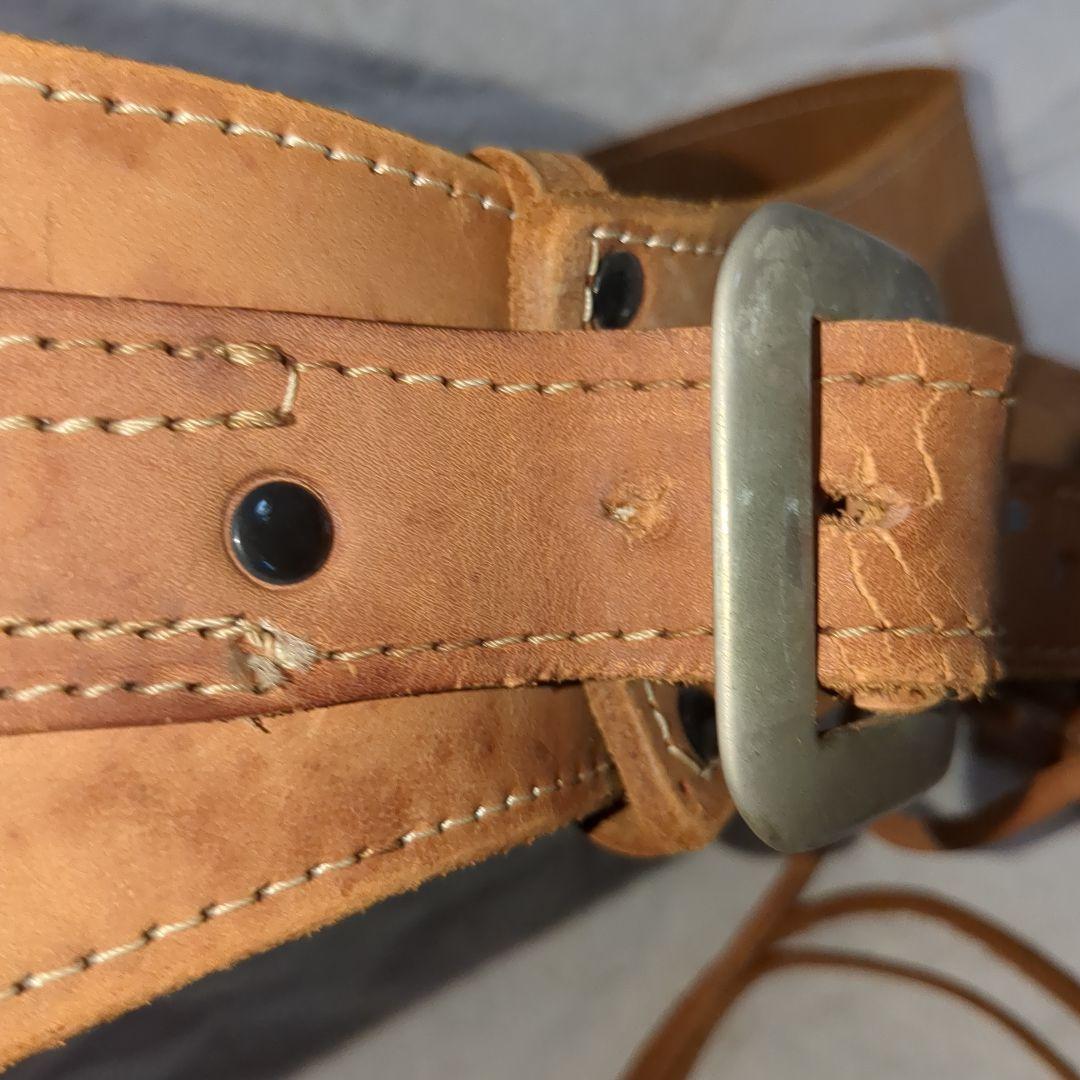 ウエスタンガンベルト　2丁拳銃アキンボスタイル　本革レザーホルスター　saa