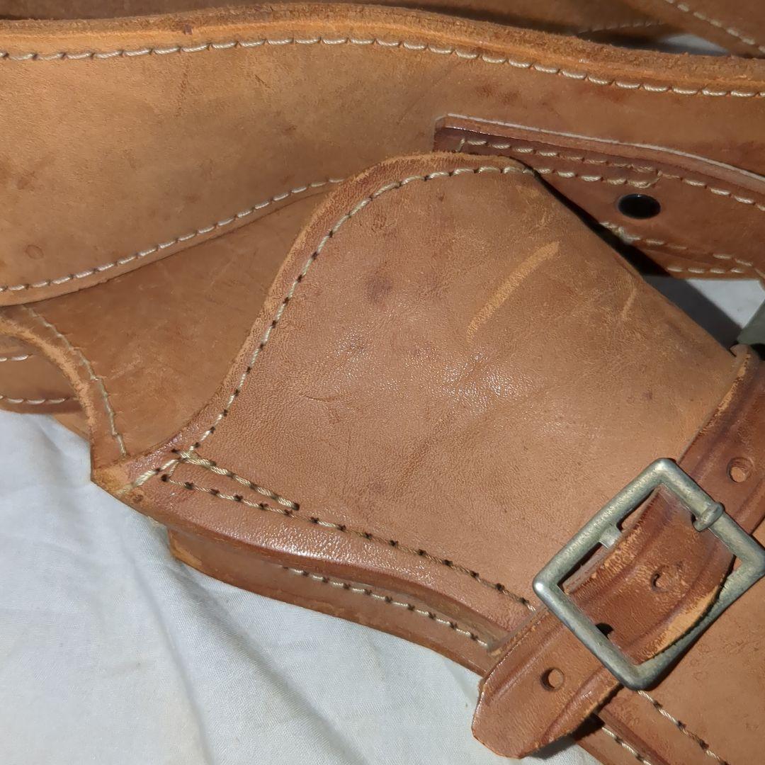 ウエスタンガンベルト　2丁拳銃アキンボスタイル　本革レザーホルスター　saa