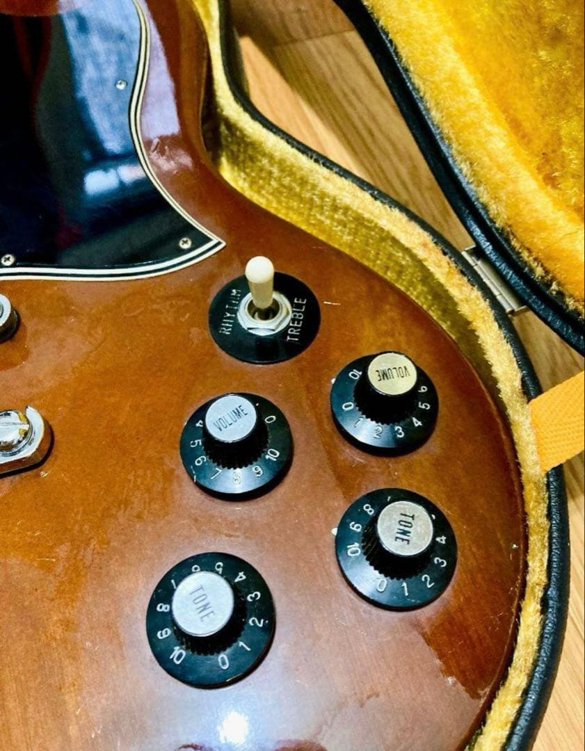 期間限定、送料無料！レア！ギャランSGタイプ　ビザールギター