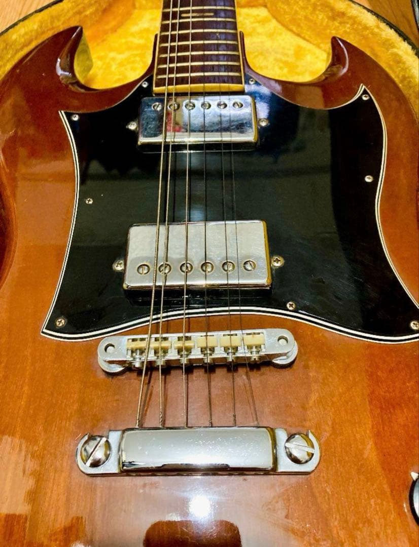 期間限定、送料無料！レア！ギャランSGタイプ　ビザールギター