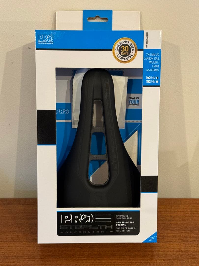 シマノPRO STEALTHカーボン スーパーライト　142mm