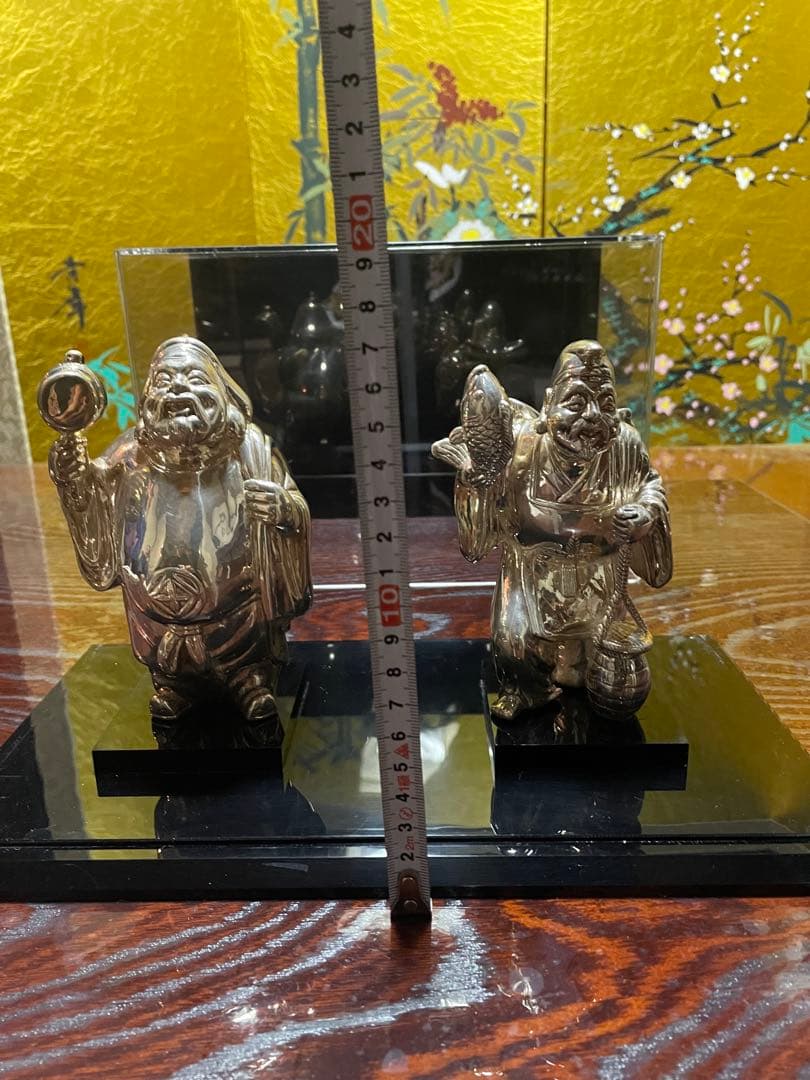 金属製 恵比寿大黒セット