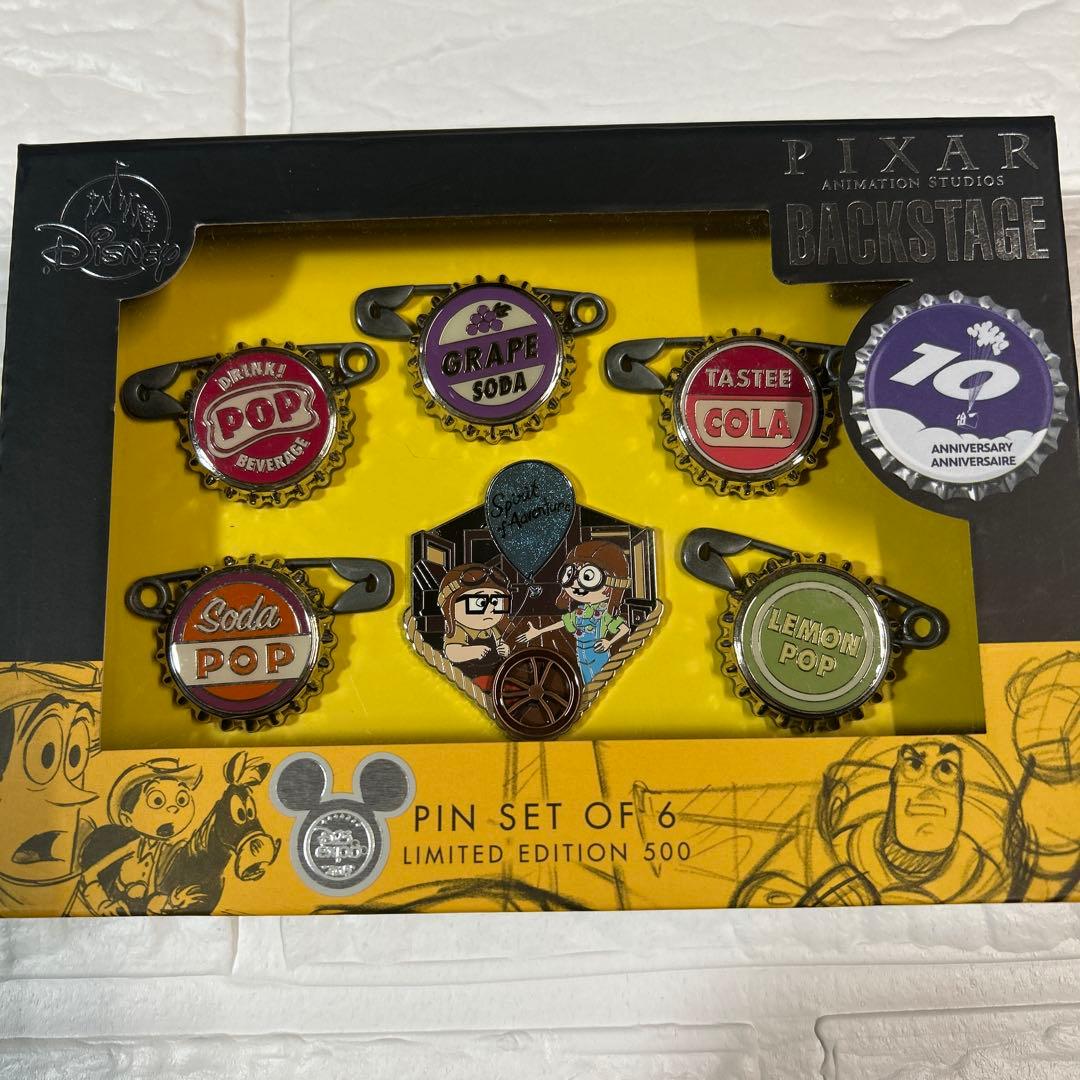 カールじいさんの空飛ぶ家　ピンバッチ　アメリカ限定　ピクサー　レア