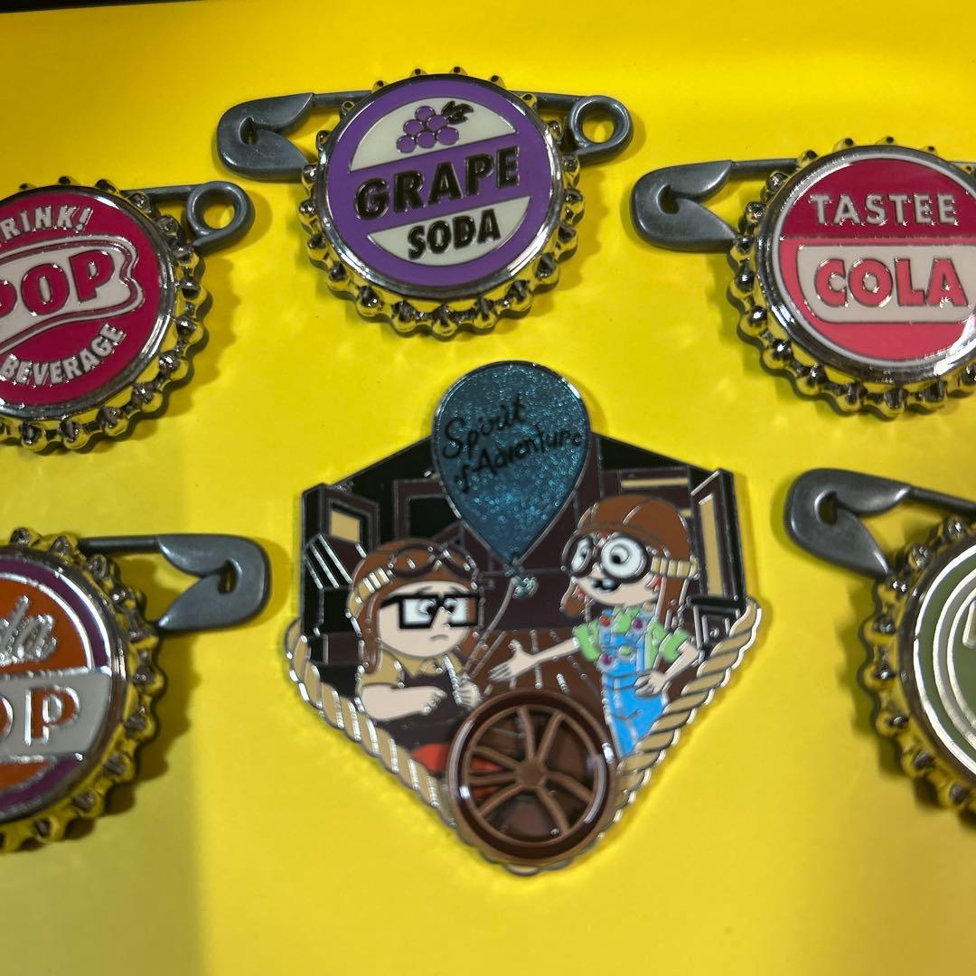 カールじいさんの空飛ぶ家　ピンバッチ　アメリカ限定　ピクサー　レア