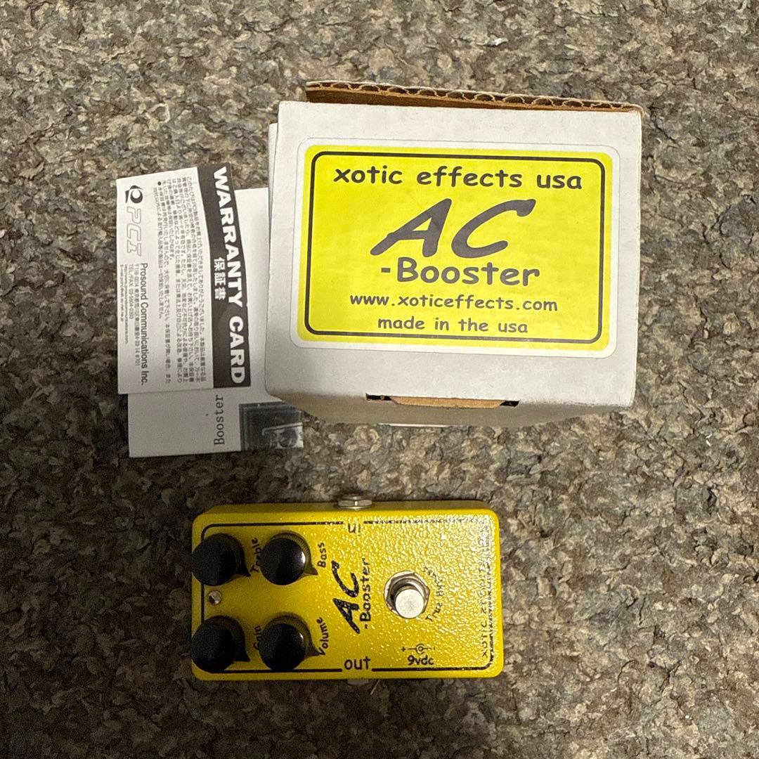Xotic Effects AC Booster エフェクター