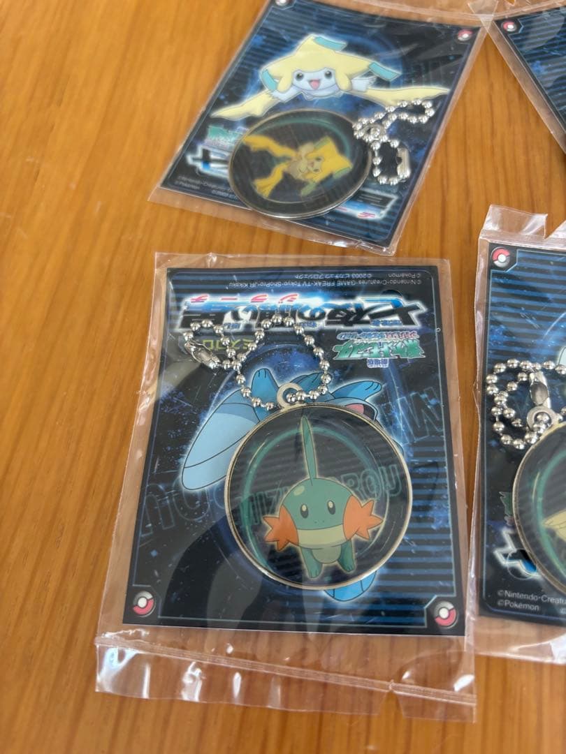 ポケモン アクリルキーホルダー 5個セット　ジラーチ　キモリ　ピカチュウ