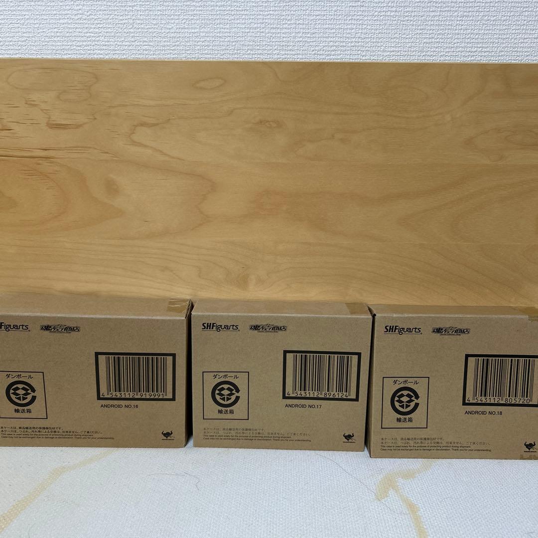 【輸送箱未開封】バラ可　SHフィギュアーツ 国内正規品　16号　17号　18号