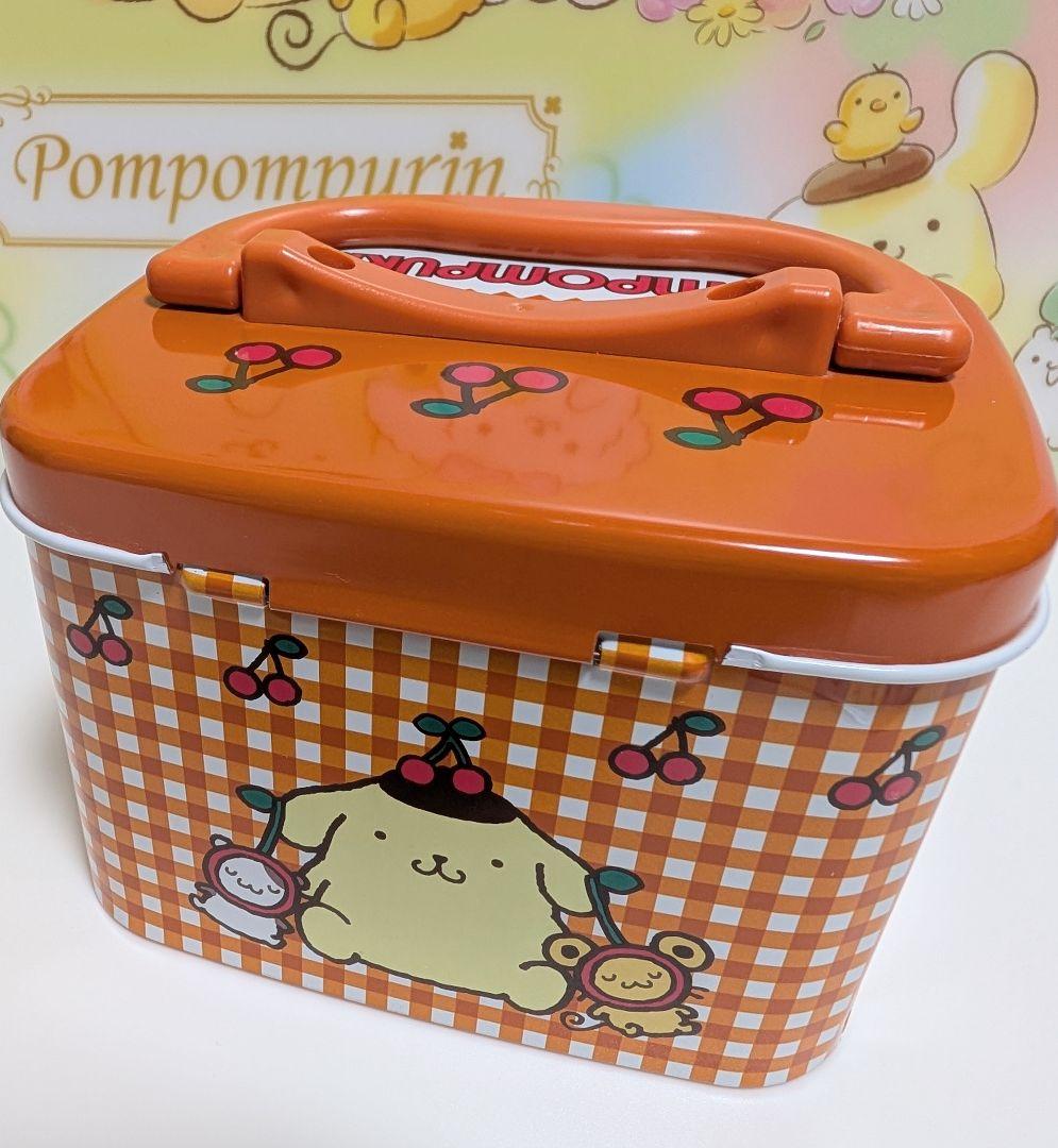 ポムポムプリン　ミニトランク缶　ミニ缶