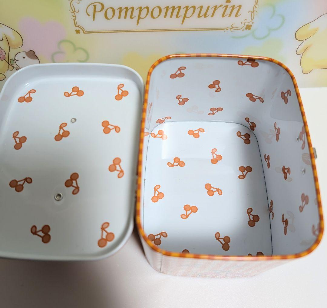 ポムポムプリン　ミニトランク缶　ミニ缶