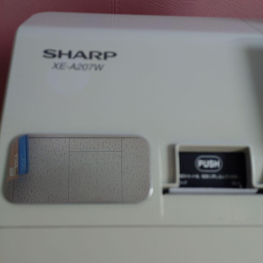 SHARP レジスター XE-A207W