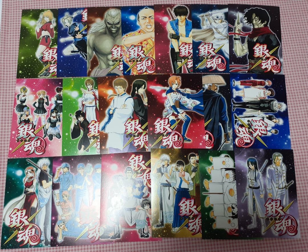 大銀魂展 コミックカバー ポストカード 画像2～7要参照‼️