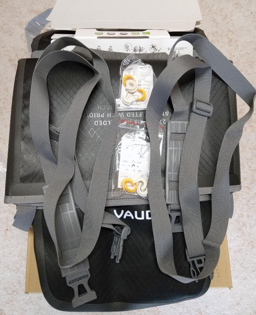 VAUDE AQUA BACK 防水バッグ 黒