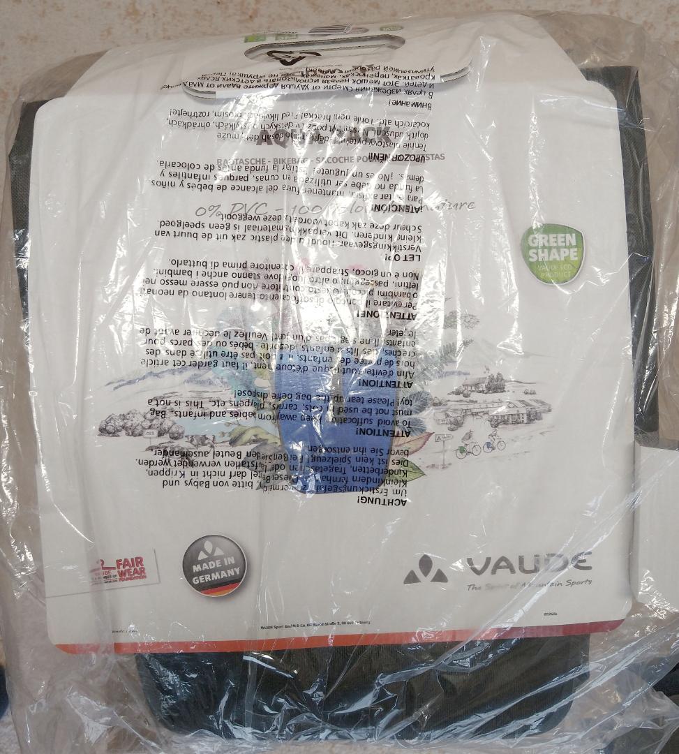 VAUDE AQUA BACK 防水バッグ 黒