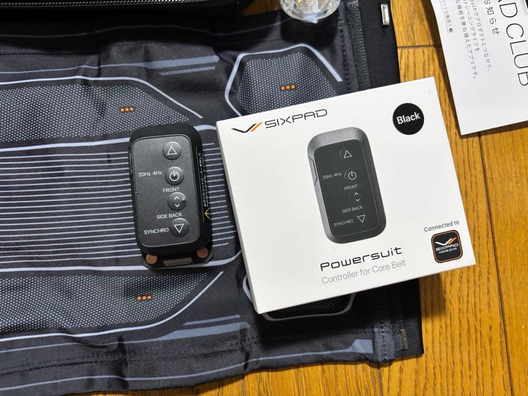 MTG SIXPADパワースーツコアベルトM SE-BC00B-M 美品（中古）