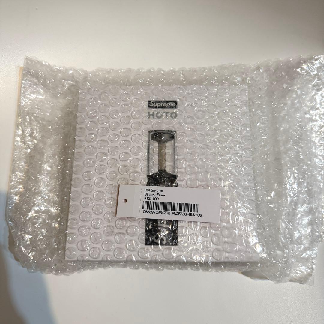 新品未使用❗️Supreme x HOTO Camp Light Black