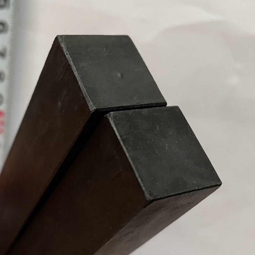 書道具　古墨　紫玉光　油煙104 上海墨廠　2本139g 未使用