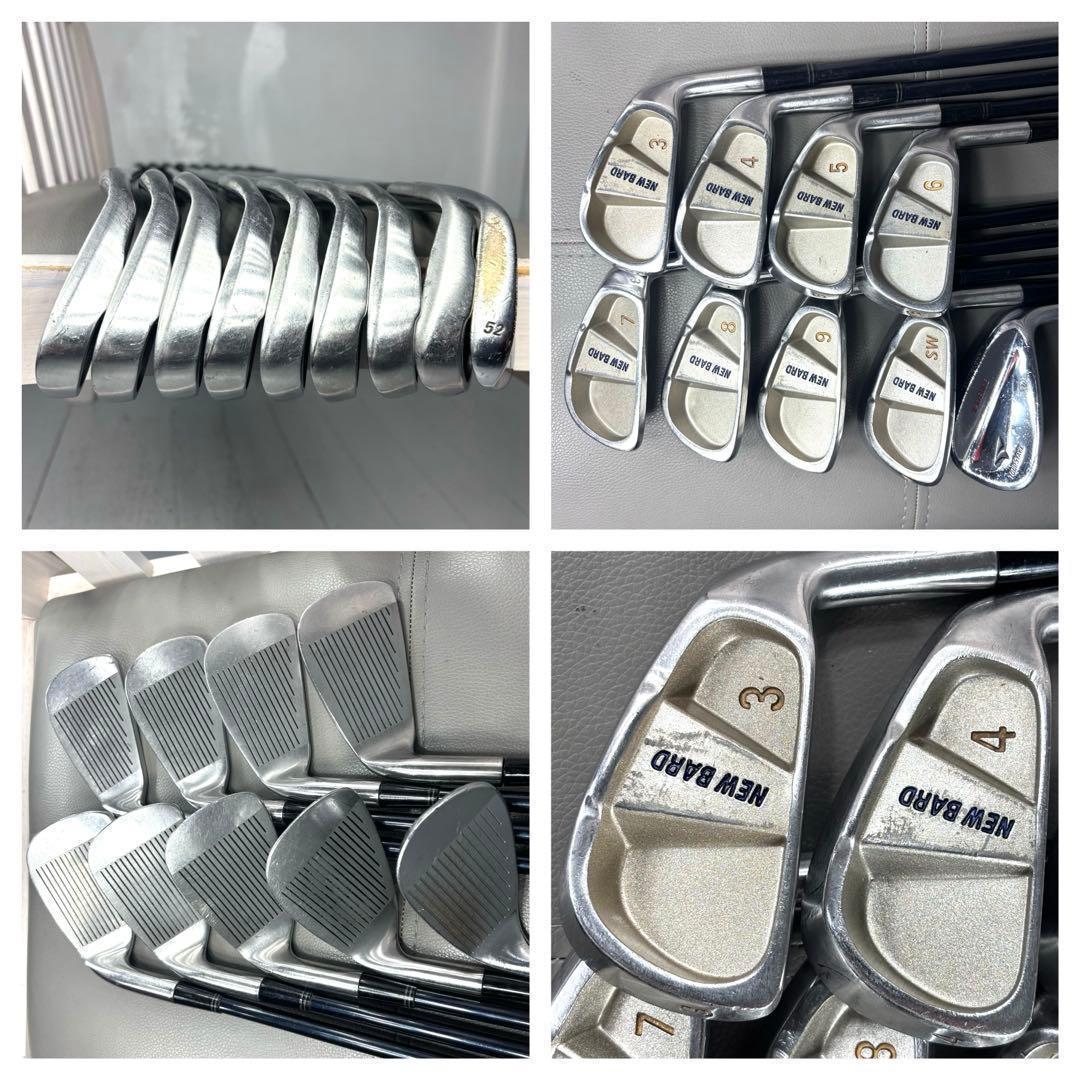 本格派 メンズゴルフクラブ 14本 フルセット ゴルフセット お試しセット