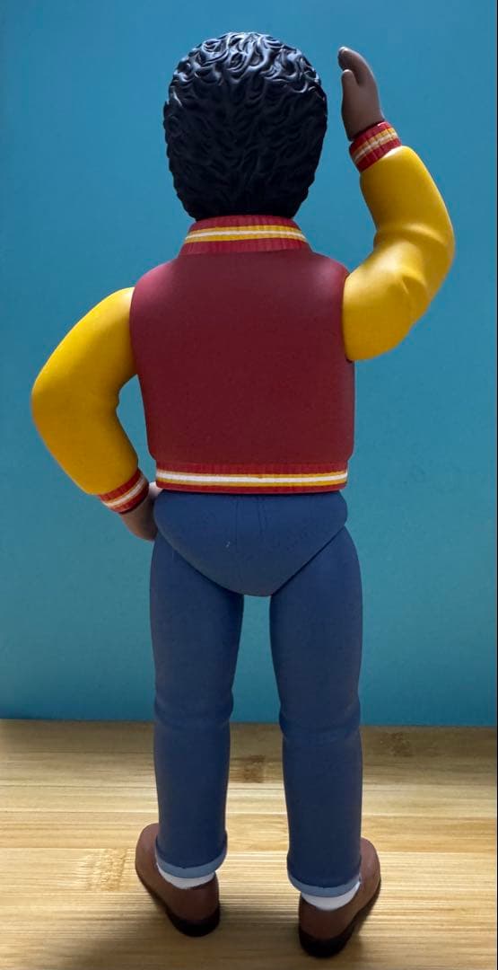 マルサン　マイケルジャクソン　スリラー　ソフビ　マスクなし　絶版貴重