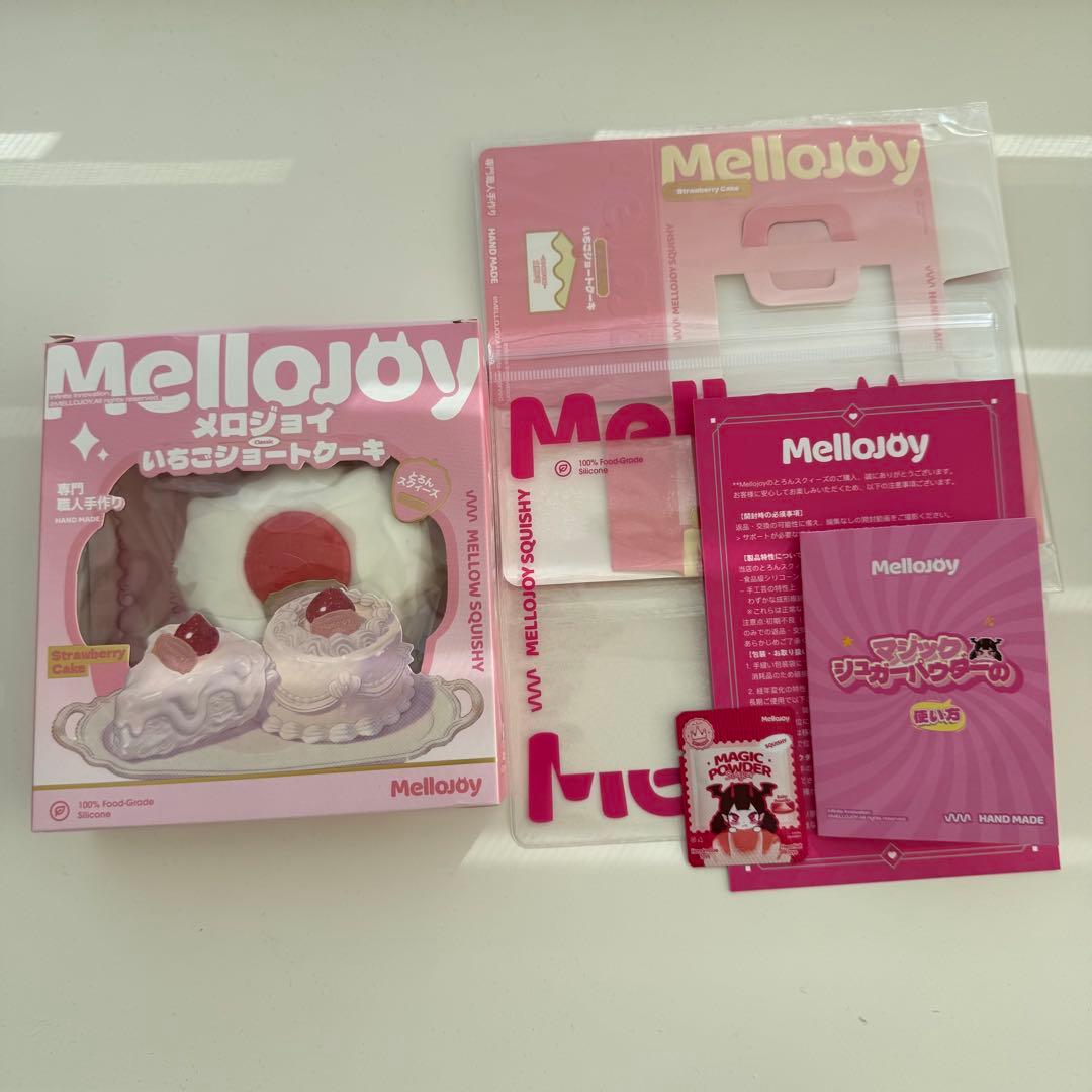 Mellojoy ショートケーキ　メロジョイ　mellojoy ケーキ スライス