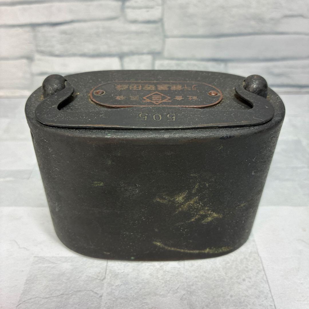 森田貯蓄銀行 非売品 貯金箱 真鍮 昭和 レトロ 鍵なし