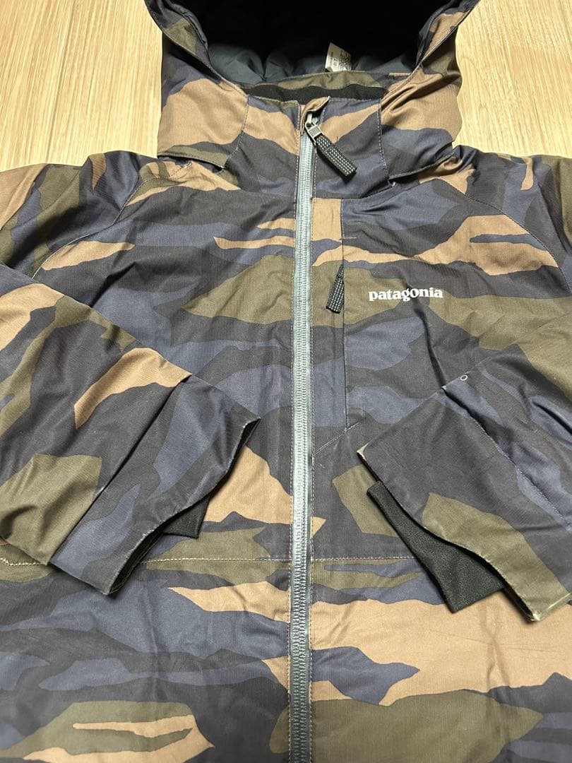 パタゴニア　スノーショットジャケット　BOY Lサイズ　カモ