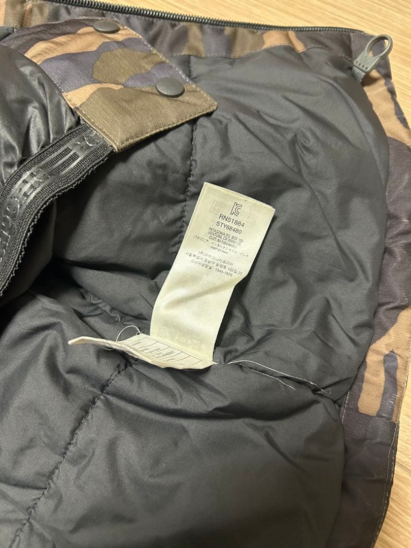 パタゴニア　スノーショットジャケット　BOY Lサイズ　カモ