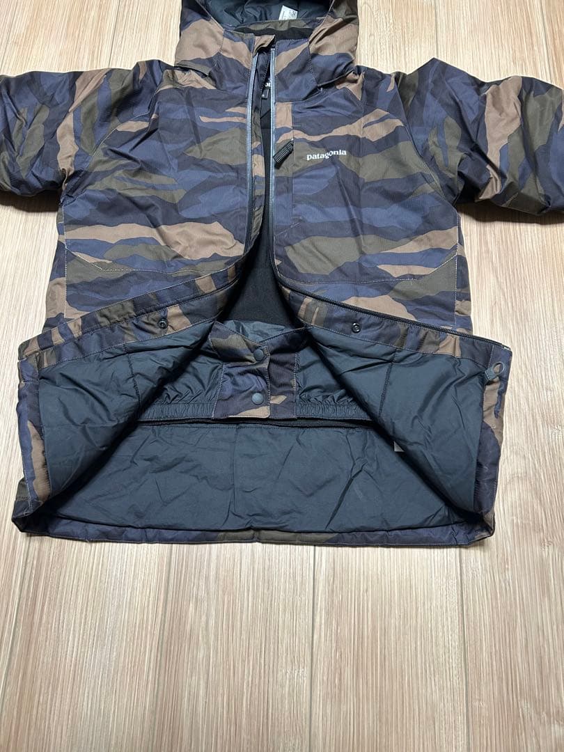 パタゴニア　スノーショットジャケット　BOY Lサイズ　カモ