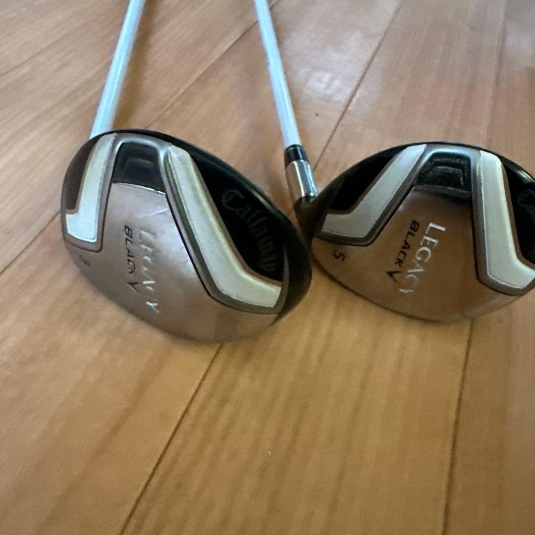 キャロウェイレガシーブラック　FUBUKI 3w5w 2本セット