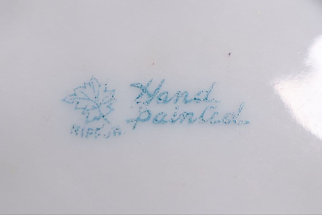 【CM297】オールドノリタケ 花 皿 薔薇 パンジー 金彩 イエロー 黄色