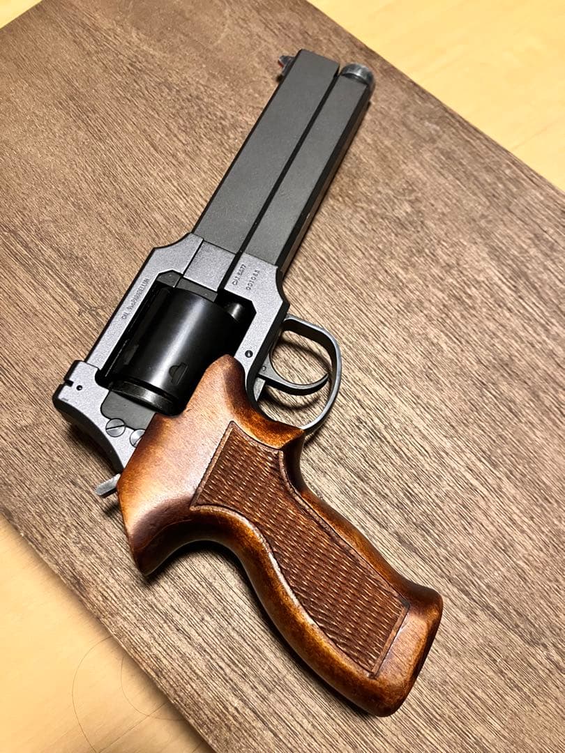 マテバ　6mm 6インチ マルシン工業　塗装済み　木製グリップ