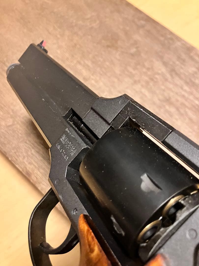 マテバ　6mm 6インチ マルシン工業　塗装済み　木製グリップ