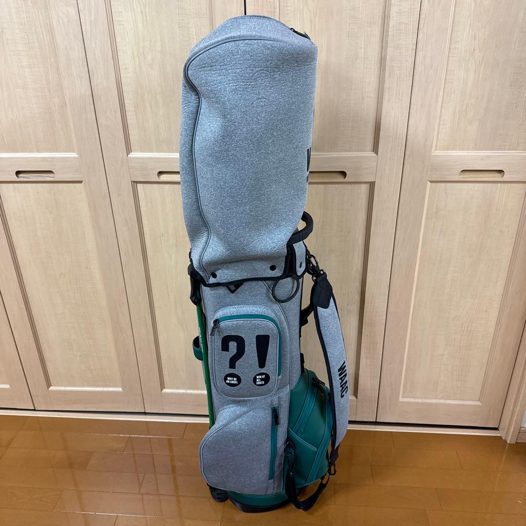 WAAC ゴルフバッグ・キャディバッグ グレー・グリーン