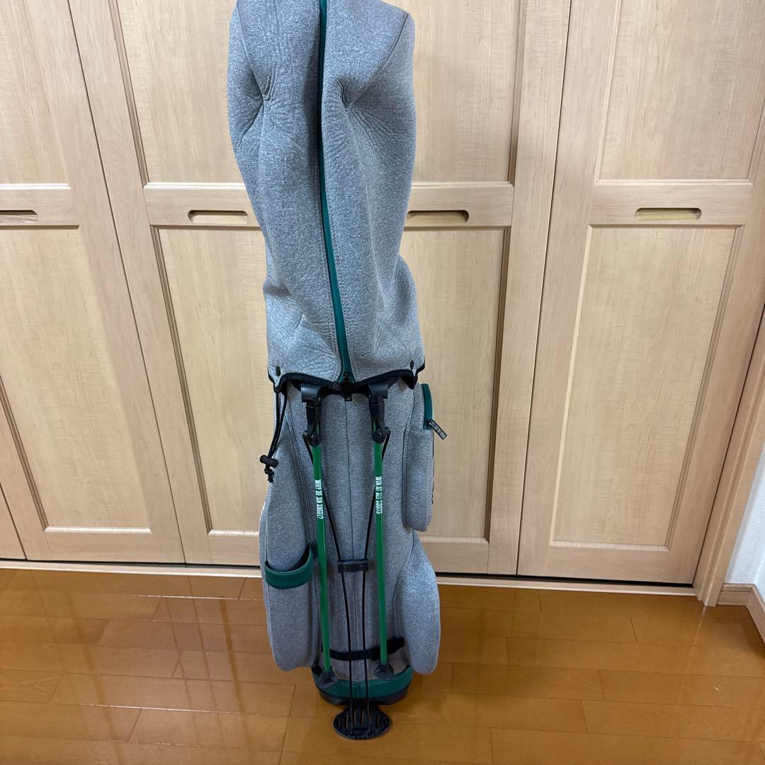 WAAC ゴルフバッグ・キャディバッグ グレー・グリーン