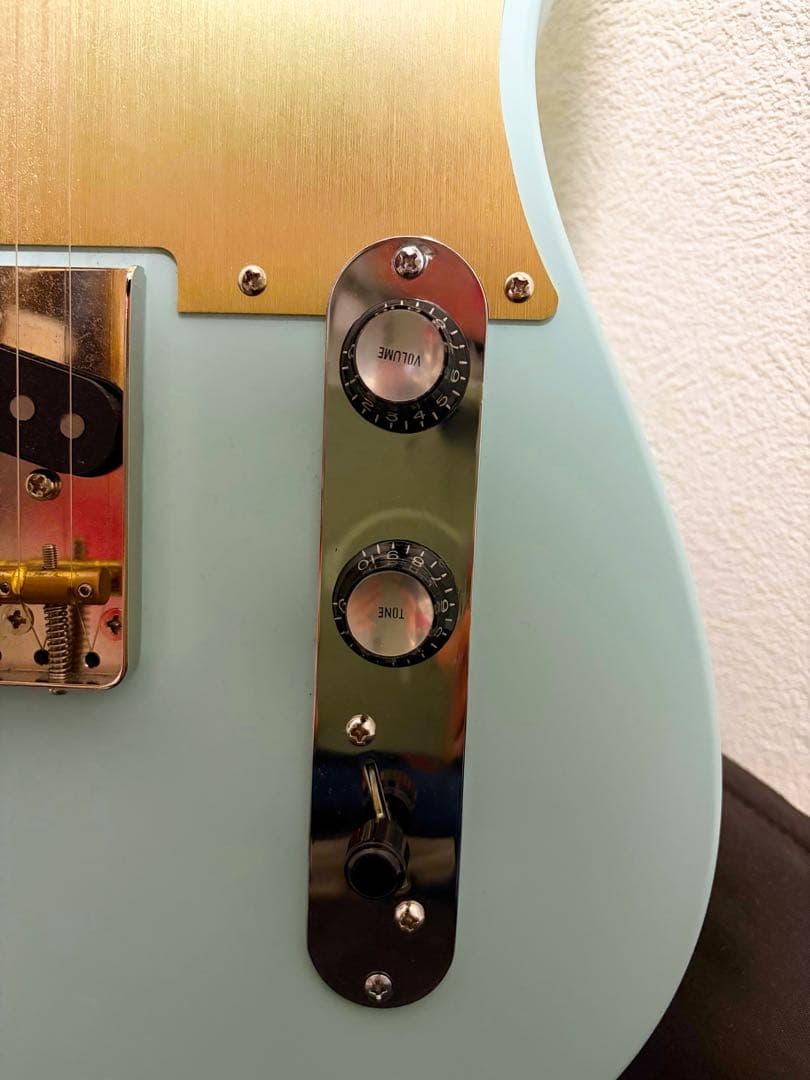 テレキャスタータイプ コンポーネントギター【ダフネブルー】