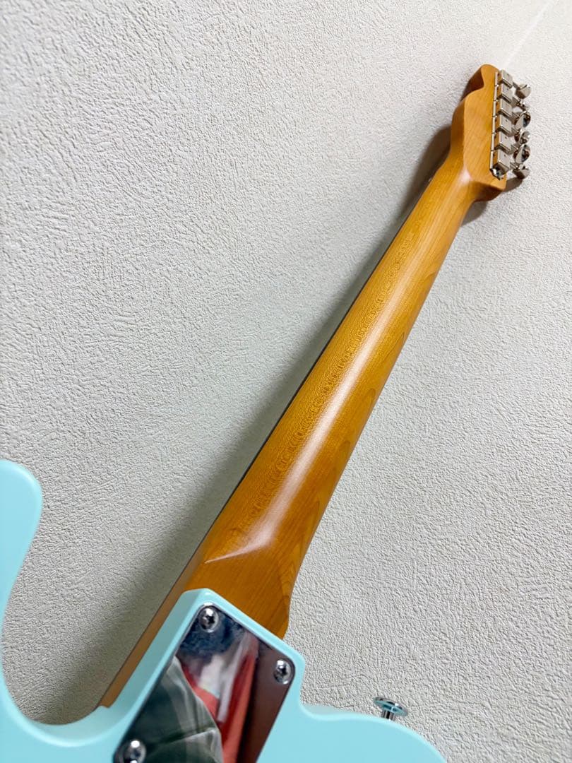 テレキャスタータイプ コンポーネントギター【ダフネブルー】