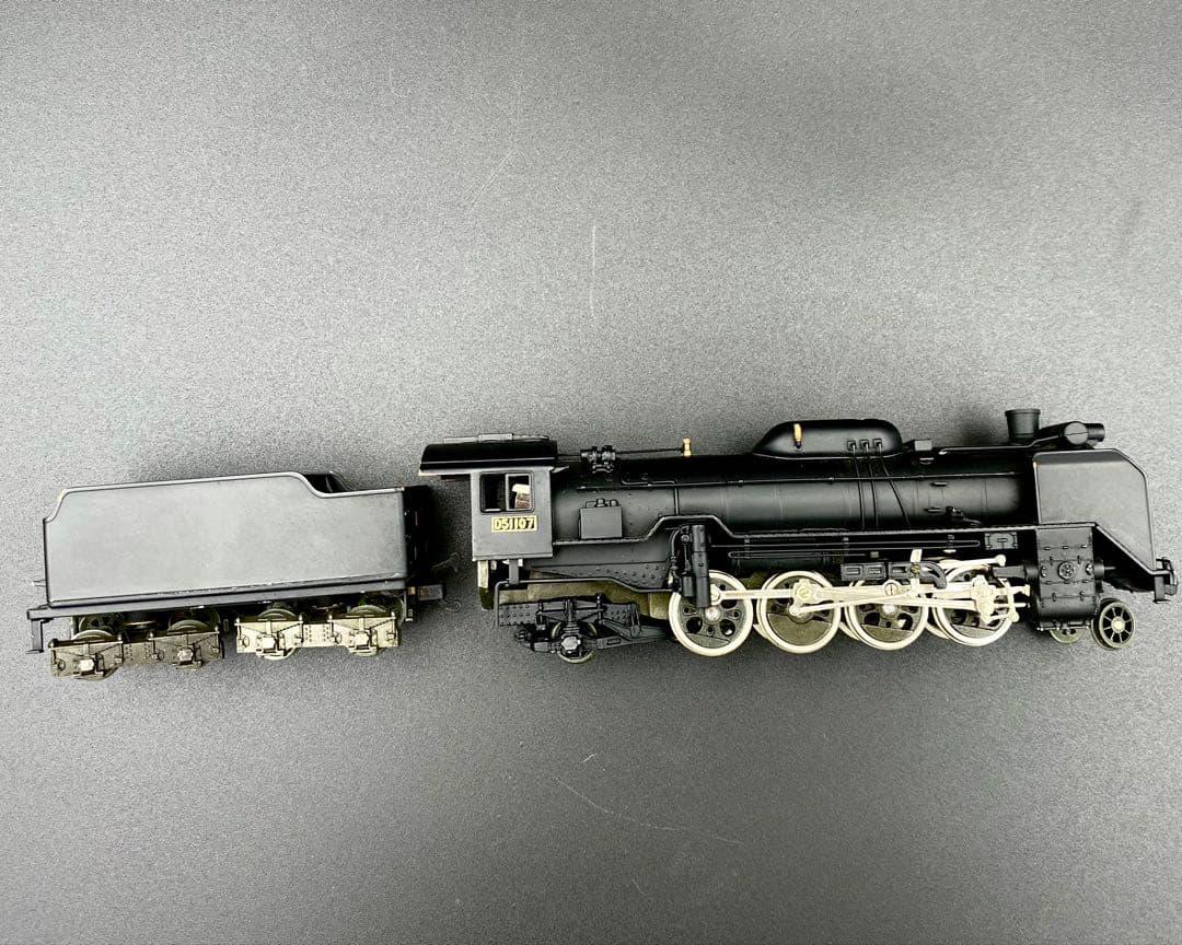 【中古品】 鉄道模型 D51107 HOゲージ 真鍮製 ジャンク品