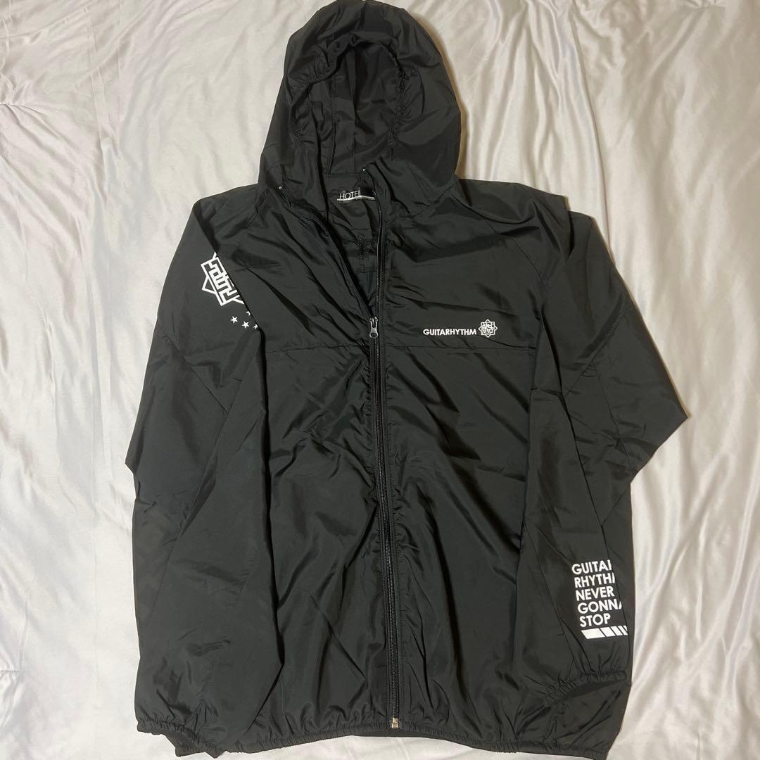 布袋寅泰　GUITARHYTHM ブラックジャンバーウィンドブレーカー　M