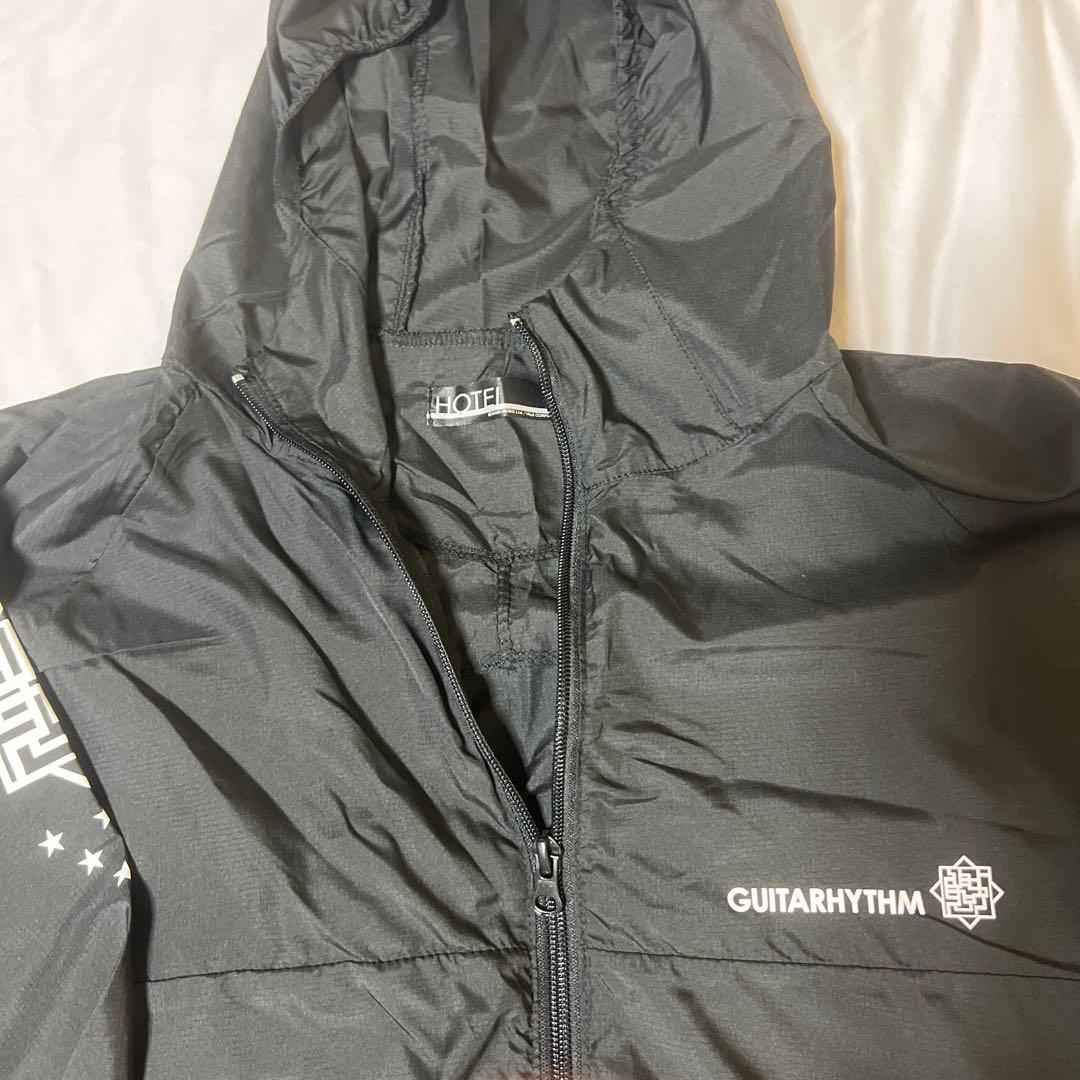 布袋寅泰　GUITARHYTHM ブラックジャンバーウィンドブレーカー　M