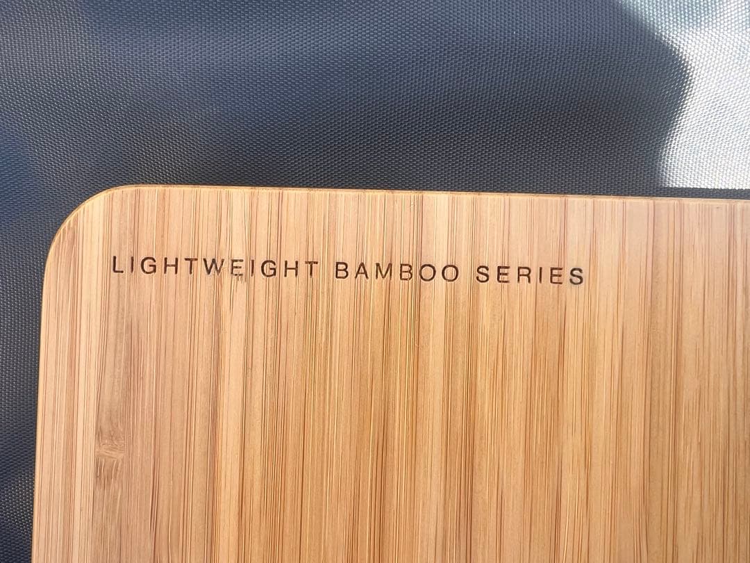 スノーピーク　フォールディングシェルフロング Light Bamboo