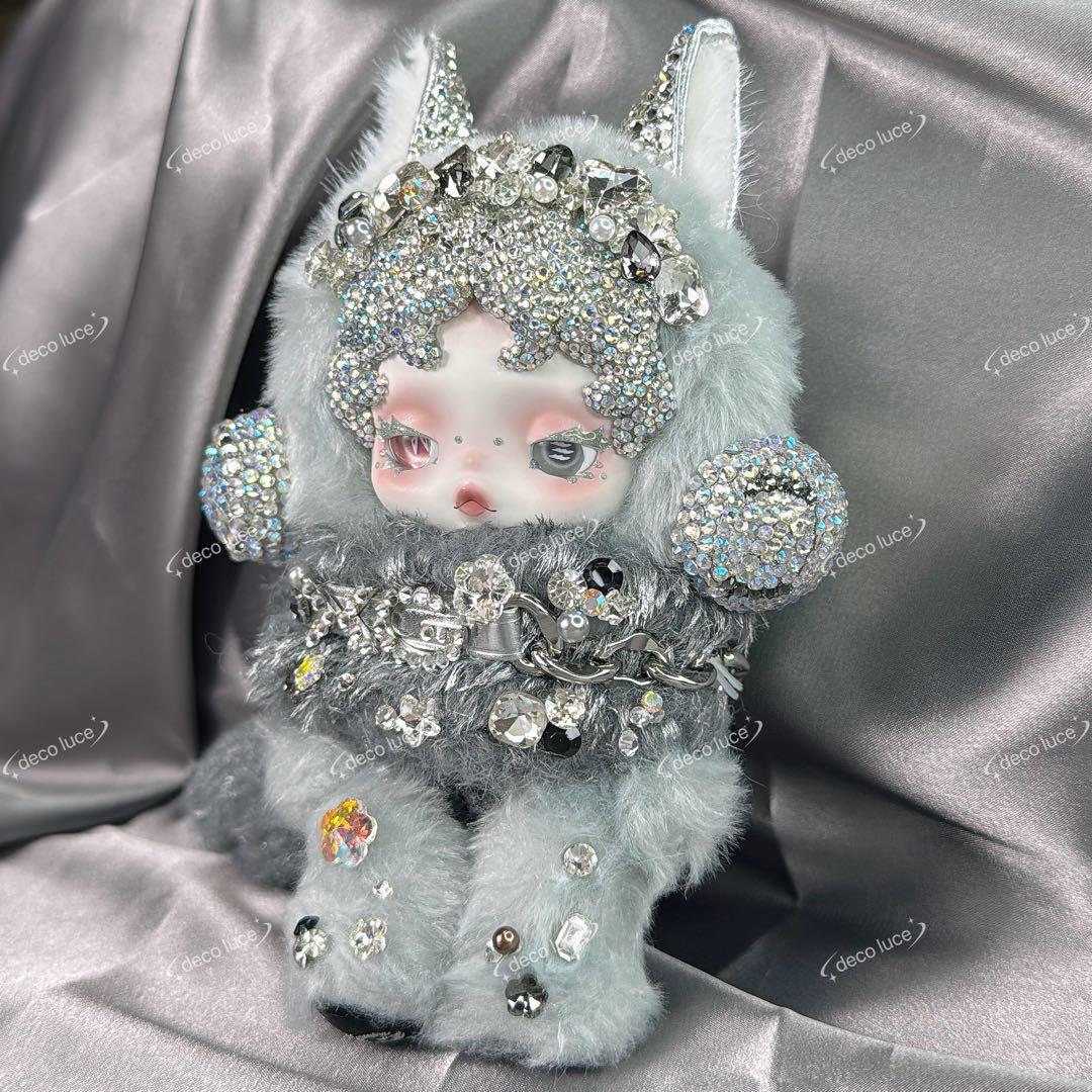 SKULLPANDA XG ぬいぐるみペンダント スカルパンダ　スワロフスキー