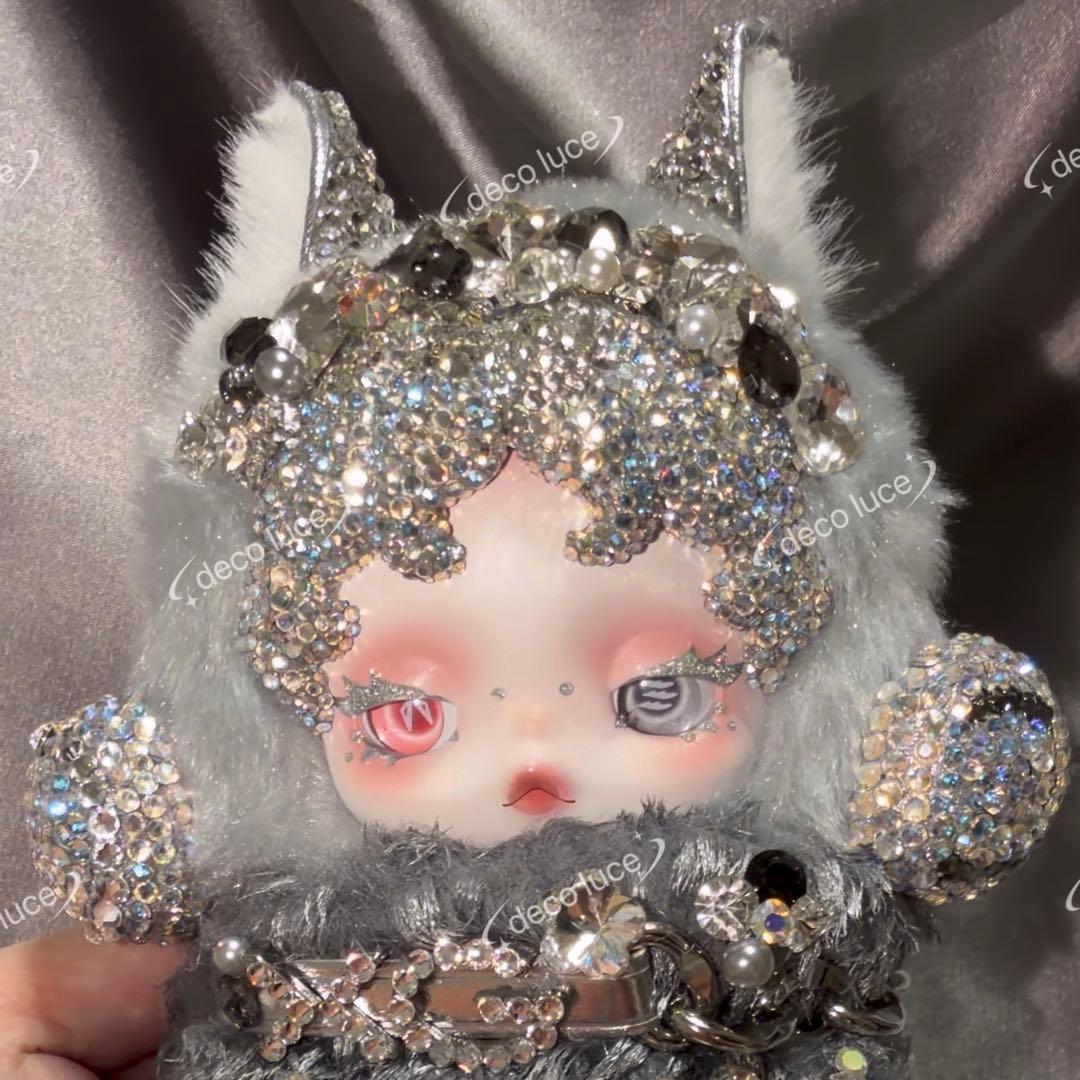 SKULLPANDA XG ぬいぐるみペンダント スカルパンダ　スワロフスキー