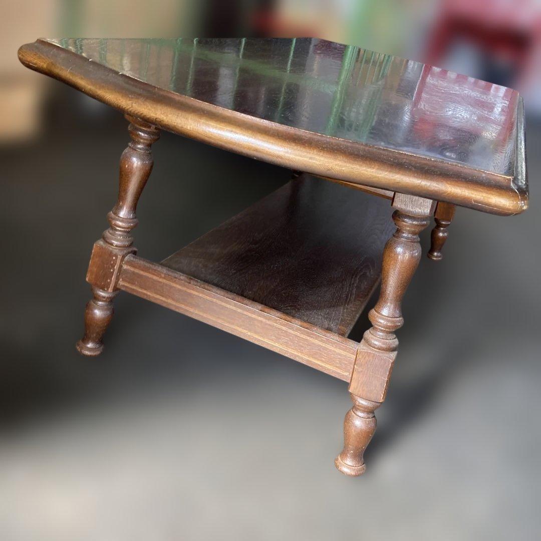 飛騨産業　アンティーク 木製テーブル　　ローテーブル