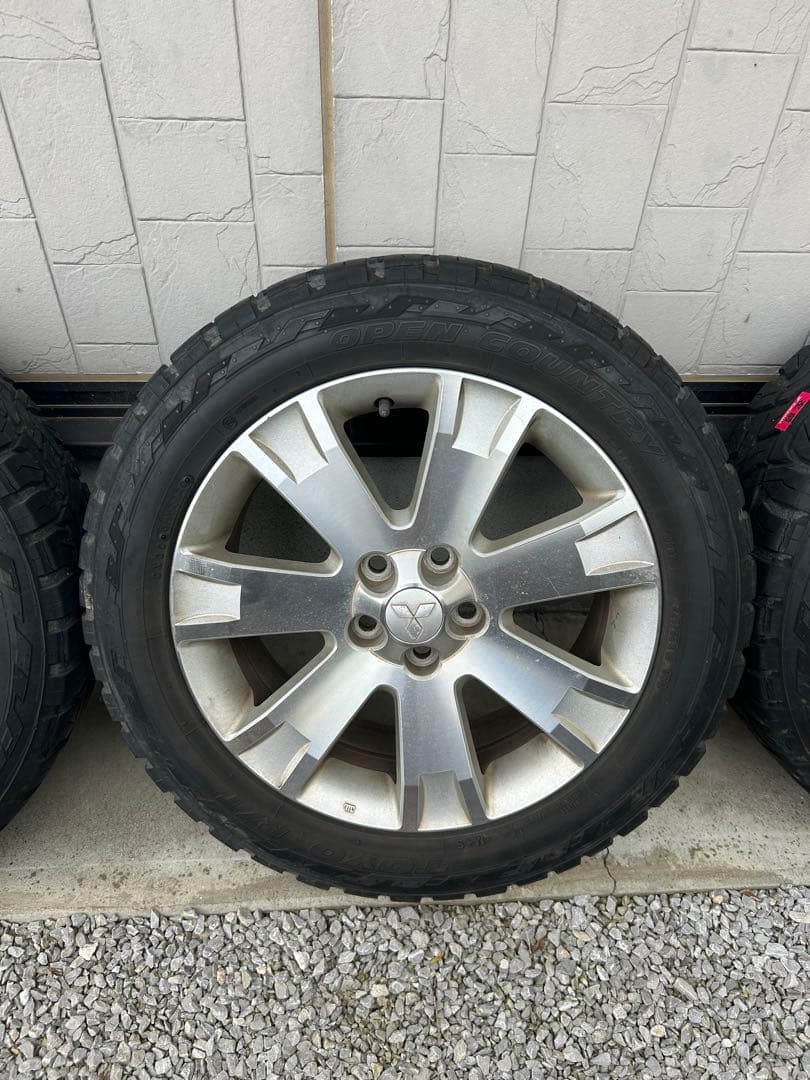 デリカD5 純正　ホイール　タイヤセット　手渡し希望