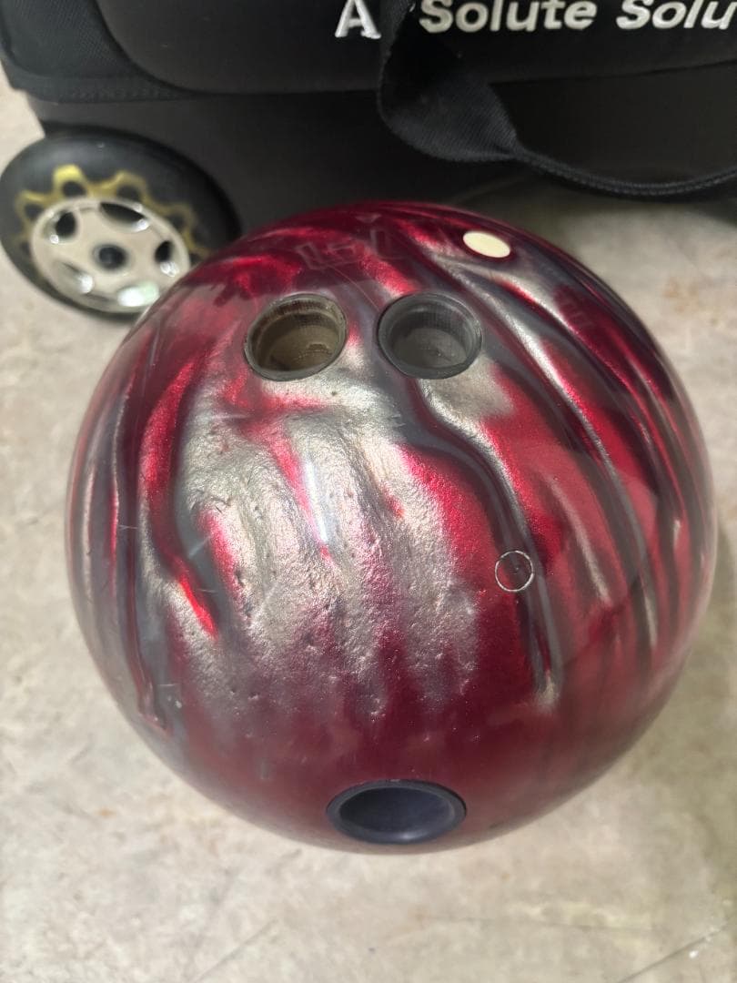 ABS ボウリング用バッグ とボール3個セット