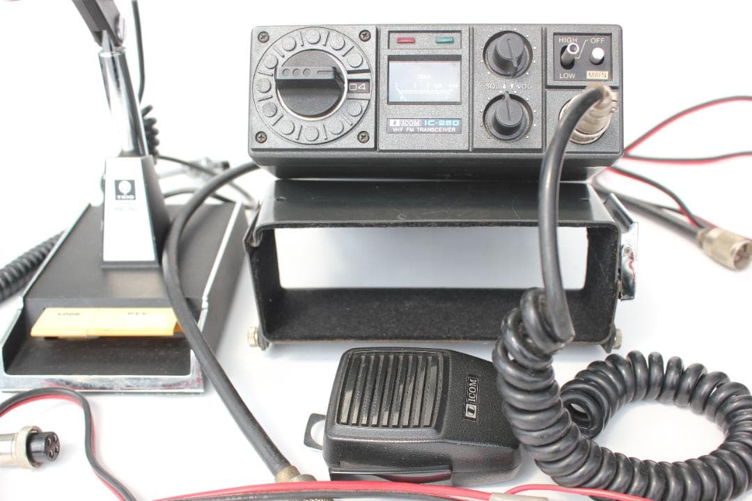 アイコム 144MH無線機IC-250 スタンドマイク付き